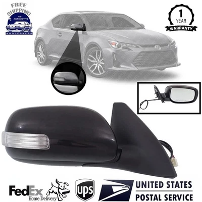 New Power Mirror Right Folding With Turn Signal For 2011-2016 Scion TC Coupe Foto 1 de 4