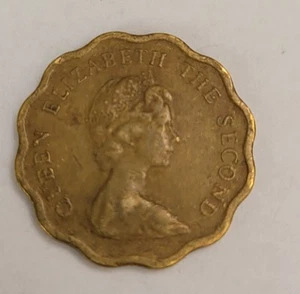1979 Hong Kong 20 cent coin - circulated - Queen Elizabeth - Picture 1 of 2