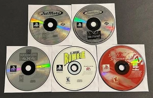 PS1 Spielepaket - Jet Moto 1 & 2, Hardcore 4 x 4, NASCAR Rumble - Bild 1 von 1