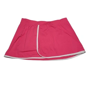 Adidas Skort Tennis Golf Pink Womens Large Wrap Summer Sport Athletic Clima Lite - Picture 1 of 9