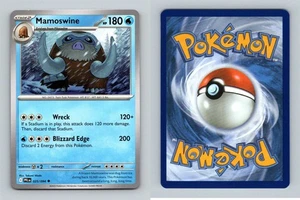 Mamoswine #025/094 Phantasmal Flames Uncommon Pokemon 2025 TCG Card - Picture 1 of 1