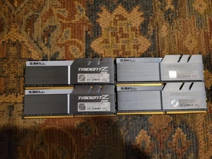 G.SKILL 32GB (4 x 8GB) TridentZ RGB Series DDR4 PC4-24000 3000MHz - Picture 1 of 6