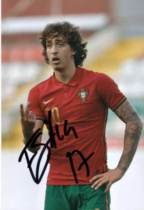 PORTUGAL & BORUSSIA DORTMUND: FABIO SILVA SIGNED 6x4 ACTION PHOTO+COA **PROOF** - Picture 1 of 2