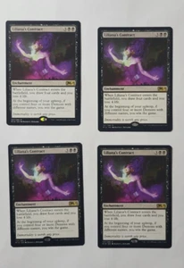 4x Liliana's Contract M19 Rare Magic the Gathering Card - Picture 1 of 2