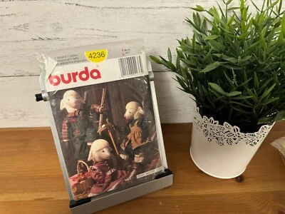 Burda 4234 Vintage stuffed animal - sheep pattern plus clothing pattern - Image 1 of 2