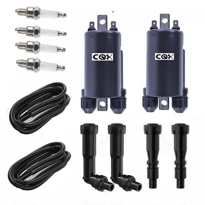 Катушка зажигания и свеча зажигания с крышкой для HONDA CB900C CB900F CBX Super Sport 81 82 - Изображение 1 из 4