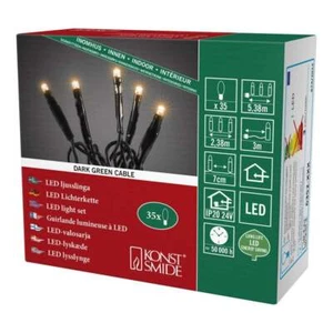 Konstsmide Micro LED Lichterkette 35 Dioden bernsteinfarben - Bild 1 von 2