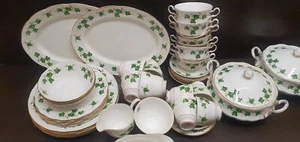 Ivy Leaf Colclough Dinner plates Tureen Soup cup Platters Sauce jug - Picture 1 of 32