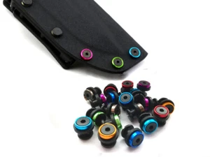 0,29 Zoll (7,5 mm) bunt SUS304 Chicago Schrauben Kydex Holster Nieten Schrauben Schrauben - Bild 1 von 24