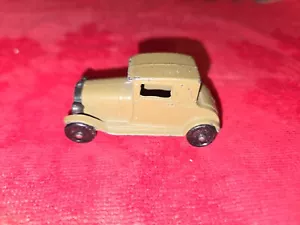 VINTAGE 1920s TOOTSIE TOY FORD MODEL A COUPE GREYISH TAN COLOR - Picture 1 of 5