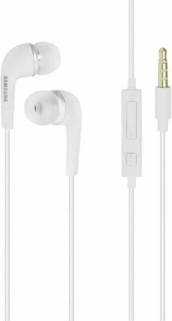Samsung EHS64AVFWE Auricolari Stereo Originali per Galaxy S2, S3, S4, S6 Mini - Bianchi