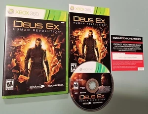 Deus Ex Human Revolution (Xbox 360) Game Complete Tested & Working - Picture 1 of 4