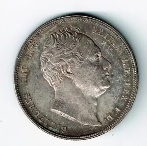 GRAN BRETAGNA 1834 1/2 MEZZA CORONA RE WILLIAM IV EF WW IN SCENEGGIATURA VEDI IMMAGINI - Foto 1 di 2