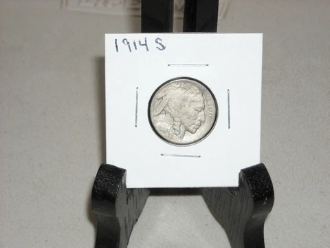 1914 S Buffalo Nickel Cover