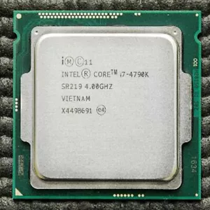 Original Intel Core i7-4790K Unlocked SR219 4.0GHz 8MB LGA1150 Desktop CPU - Picture 1 of 2