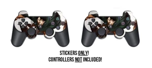Attack on Titan Anime Levi Ackerman Skin Sticker Protezione Decalcomania Controller PS3 - Foto 1 di 1