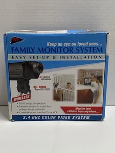 TDE Systems Family Monitoring System 2.4 GHZ Color Video System Untested New Box - Picture 1 of 3