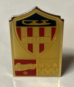 Pin olímpico de patinaje artístico ~ USFSA ~ 1 992 Albertville ~ Coca Cola ~ Coca-Cola - Imagen 1 de 7