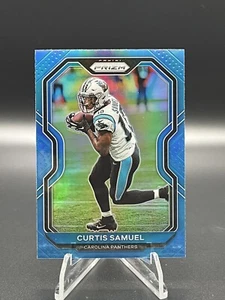 2020 Panini Prizm Blue SP Curtis Samuel #235 Carolina Panthers - Picture 1 of 2