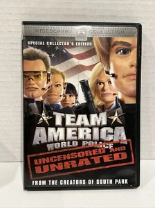 Team America (DVD, 2004, Widescreen Collection/Unrated) Collector’s Edition - Picture 1 of 3
