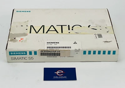 Siemens 6ES5 942-7UF15  SIMATIC S5 CPU 942F *WARRANTY* - Image 1 of 4