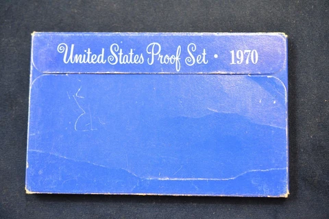 1970 U.S Proof Set in OGP Cover