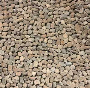 12x12 Tile Taupe Micro Pebble Shower Remodel Stone BOX OF 5 T-12 - Picture 1 of 4