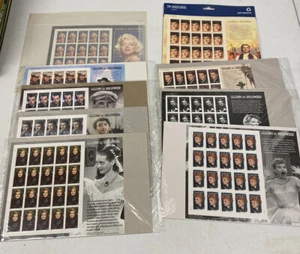 Legends of Hollywood Stamps 9 Different Sheets Mint Condition SEALED  - Picture 1 of 10