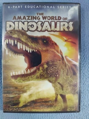 NEW SEALED THE AMAZING WORLD OF DINOSAURS 6-PART EDUCATIONAL SERIES DVD - Image 1 of 2