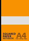 Squared Paper Notebook A4: Graph Paper A4 Pad, 100 Pages, 90Gsm | 5Mm Grid Ruled
