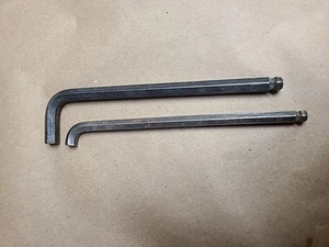 Size 3/8 & 8mm BONDHUS Stubby Ball End Allen Wrench Hex Key - 7.25” - Picture 1 of 9