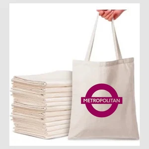 Metropolitan Line London Underground Tote Bag - Picture 1 of 1