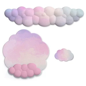 3 PièCes Ensemble de Clavier Repose-Poignet Nuage Tapis de Souris Ensemble 4070 - Afbeelding 1 van 7