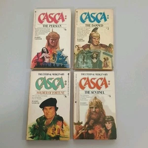Casca The Eternal Mercenary Barry Sadler Paperback Books #6-9 - 6,7,8,9 Lot Of 4 - Picture 1 of 13