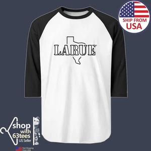 Larue AR Guns Firearms Men's Raglan Black Size S to 2XL - Picture 1 of 1