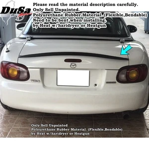 Stock 284F Rear Trunk Spoiler Wing Fits 1998~2005 Mazda MX- 5 MX5 NB Convertible - Picture 1 of 13