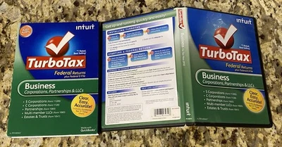 Intuit 2012 TURBOTAX Federal Business Corporations, Partnerships, LLCs PC SW - Image 1 of 2