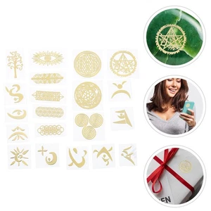 20 Pcs Metal Copper Sticker DIY Craft Accessories Creative Decals - Zdjęcie 1 z 12