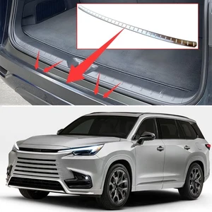Outer Rear Bumper Guard Protector Plate Trim for 2024 2025 Lexus TX 350 TX 500h - Picture 1 of 7