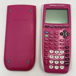 Texas Instruments TI-84 Plus Silver Edition graphischer Taschenrechner pink getestet - Bild 1 von 8