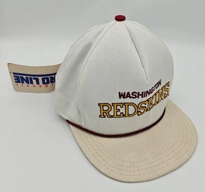 Vintage New w/ Tag AJD NFL Pro Line Washington Redskins Snapback Trucker Hat - Picture 1 of 10