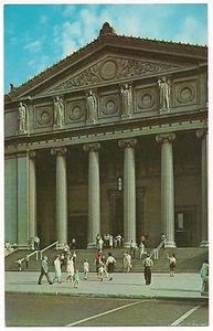 CHICAGO Museum of Science and Industry ILLINOIS Postcard IL Building Columns - Picture 1 of 2