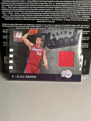 Blake Griffin Elite Threads Jersey Card /99 (Donruss Elite 2008-09) - Image 1 of 2