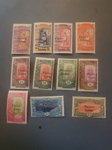 Stamps Somali Coast Scott #183-93 never hinged
