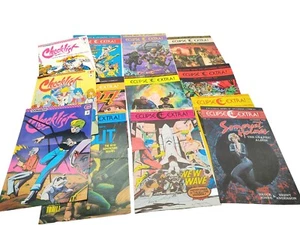 Lote de 13 cómics extra y cómicos de colección de Eclipse de la década de 1980 - Imagen 1 de 11