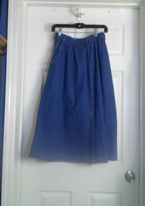 Womens   Skirt/ Size 12w Denim - Picture 1 of 3