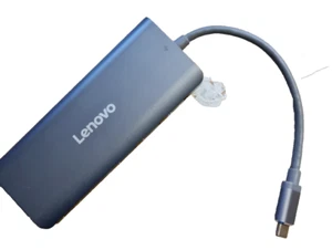 ORIGINALE Lenovo C109 USB-C MultiPort Hub HDMI USB 3.0 SD lettore di schede SPEDIZIONE VELOCE - Foto 1 di 4
