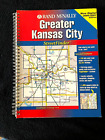 513 - RAND MCNALLY - GREATER KANSAS CITY STREETFINDER 2000-2001 EDITION
