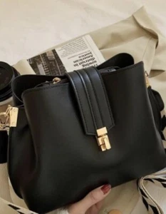 Black Bucket Handbag for women - Picture 1 of 4