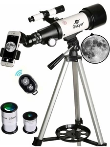 Gskyer Telescope AZ70400 Astronomy Telescope + Phone Adapter + Wireless Remote - Picture 1 of 6